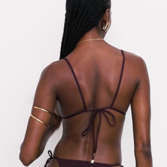 Tropic of C Purple Equator Bikini Top - Picture 4 of 7